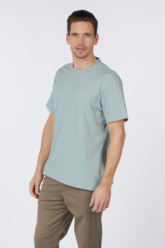 Barbour T-Shirt Tartan Sports Slate