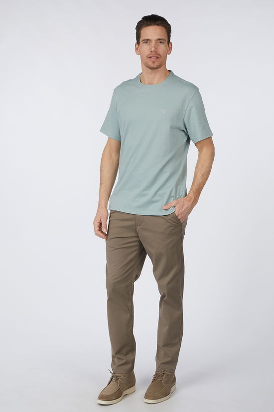 Barbour T-Shirt Tartan Sports Slate