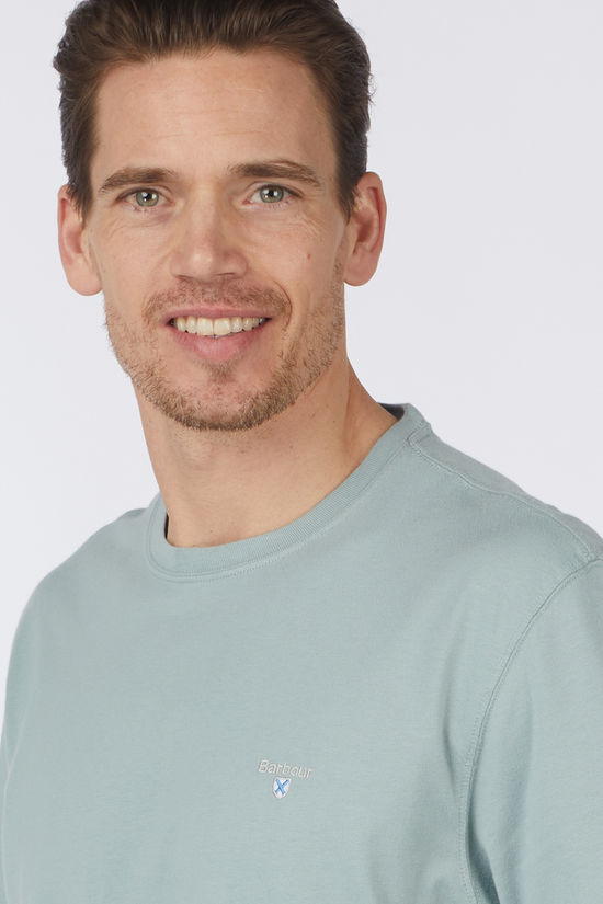 Barbour T-Shirt Tartan Sports Slate