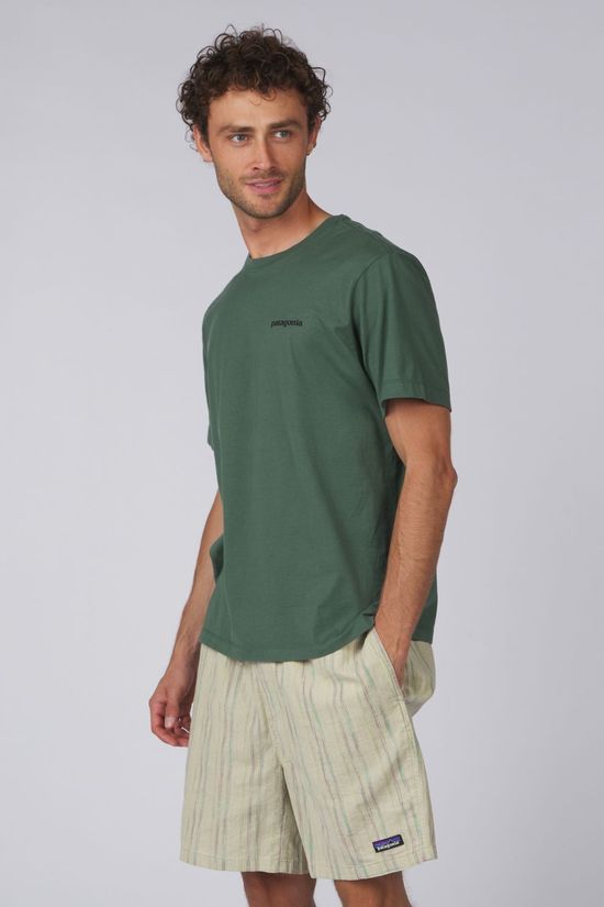Patagonia T-Shirt M'S P-6 Logo T-Shirt Canopy Green