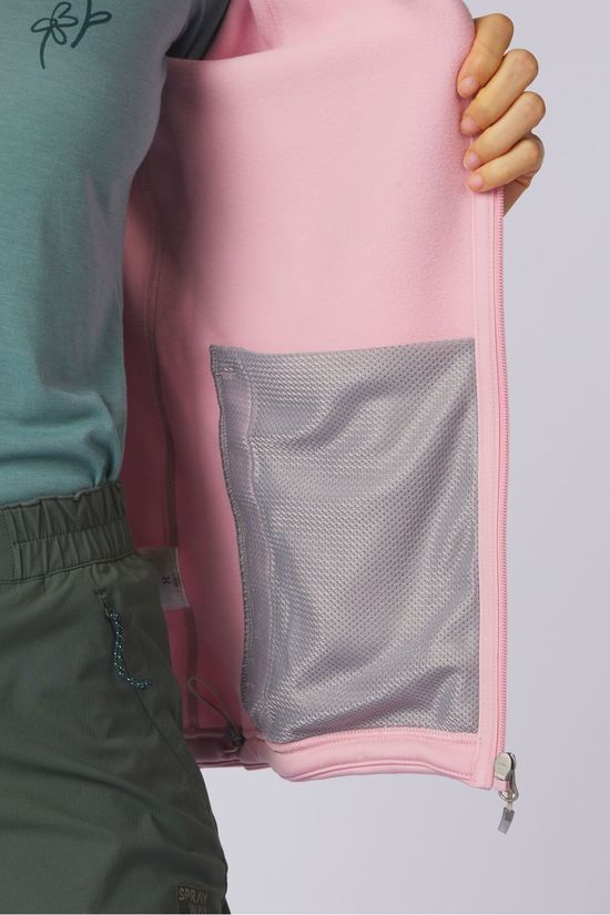 Haglöfs Polaire Magma Mid Hood W Dusty Rose