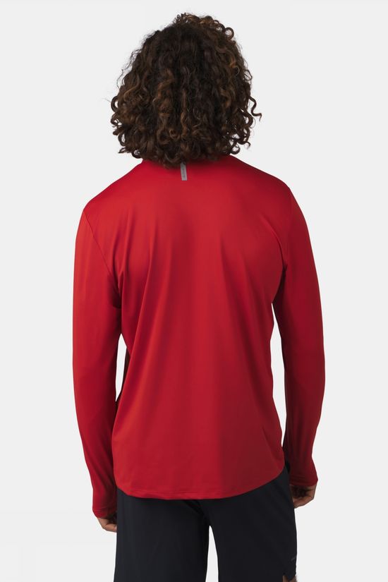 Ayacucho Polaire Nagano ¼ Zip Ls T-Shirt M Ketchup