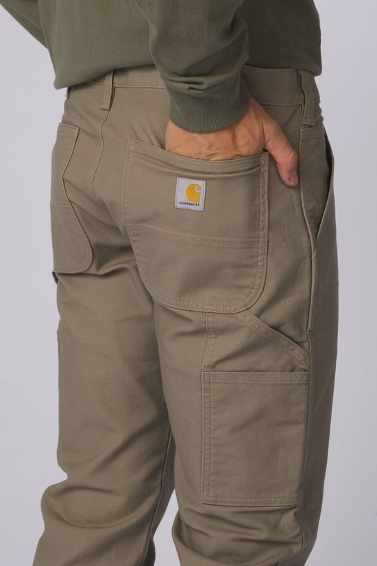 Carhartt Broek Relaxed Straight Rugged Flex™ Duck Dungaree Desert