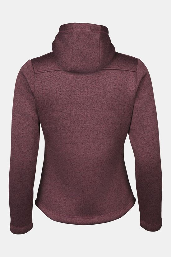 Ayacucho Fleece Grange Fleece Hoody W Huckleberry Mélange