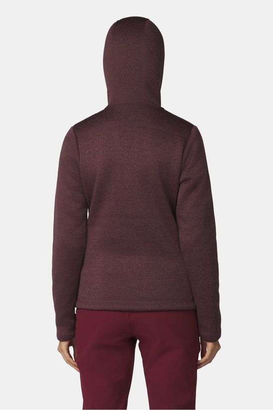 Ayacucho Fleece Grange Fleece Hoody W Huckleberry Mélange