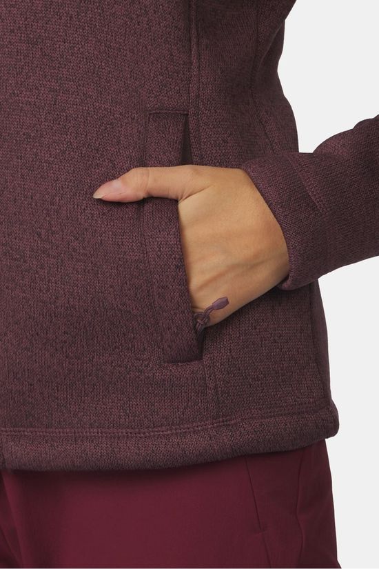 Ayacucho Fleece Grange Fleece Hoody W Huckleberry Mélange
