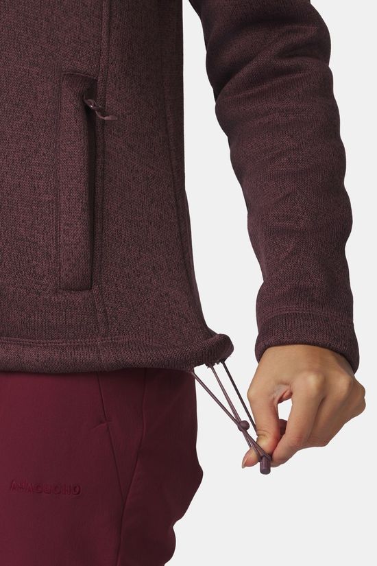 Ayacucho Fleece Grange Fleece Hoody W Huckleberry Mélange