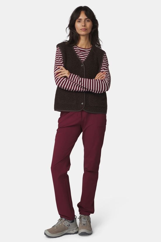 Ayacucho Gilet Grasmere Wool Fleece Vest W Brown