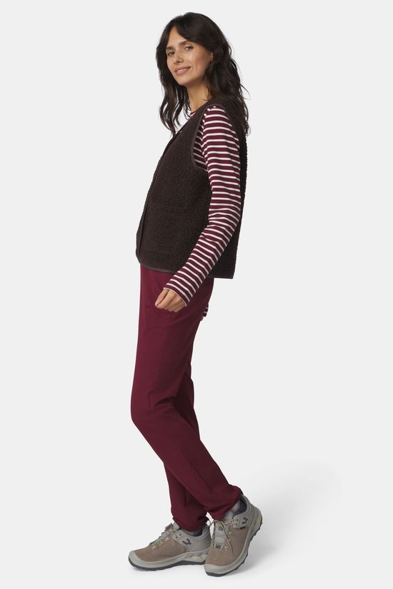 Ayacucho Gilet Grasmere Wool Fleece Vest W Brown