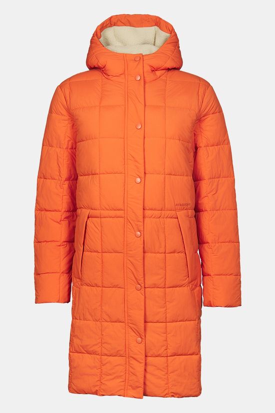 Ayacucho Veste Windermere Quilted Coat W Orange Rust