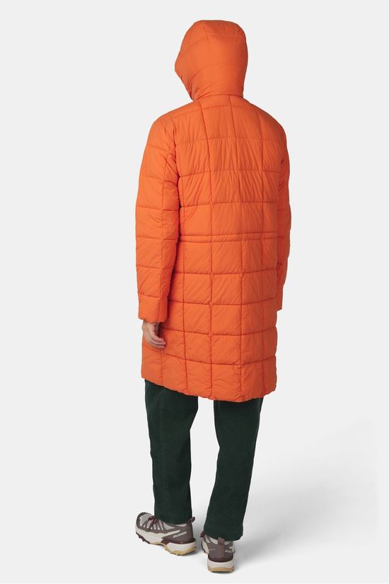 Ayacucho Veste Windermere Quilted Coat W Orange Rust