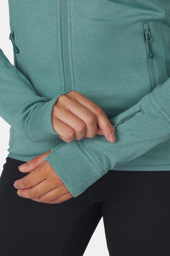 Ayacucho Polaire Mountain Midlayer Hoodie II W Teal