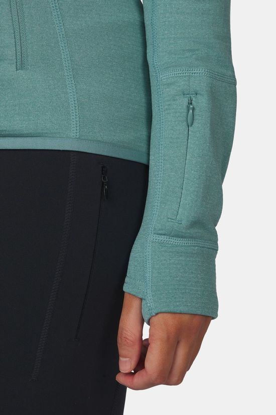 Ayacucho Polaire Mountain Midlayer Hoodie II W Teal