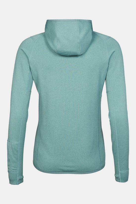 Ayacucho Polaire Mountain Midlayer Hoodie II W Teal