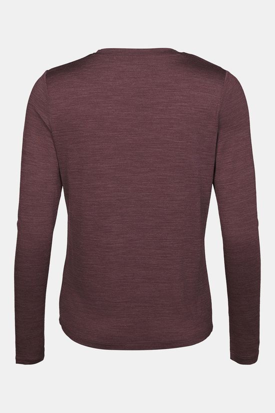 Ayacucho T-Shirt Midweight Merino T-Shirt Ls W Huckleberry