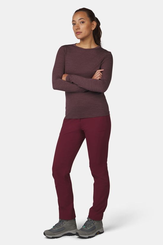 Ayacucho T-Shirt Midweight Merino T-Shirt Ls W Huckleberry