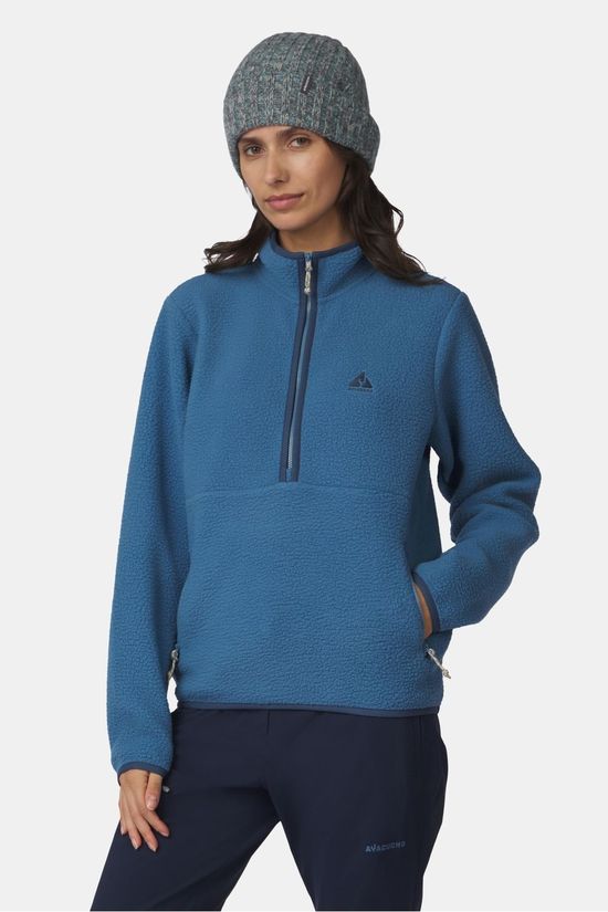 Ayacucho Polaire Tenby 1/2 Zip W Captain Blue