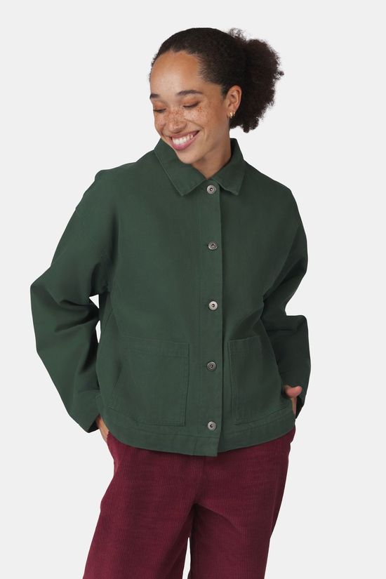 Ayacucho Veste Rowan Canvas Jacket W Jungle Green
