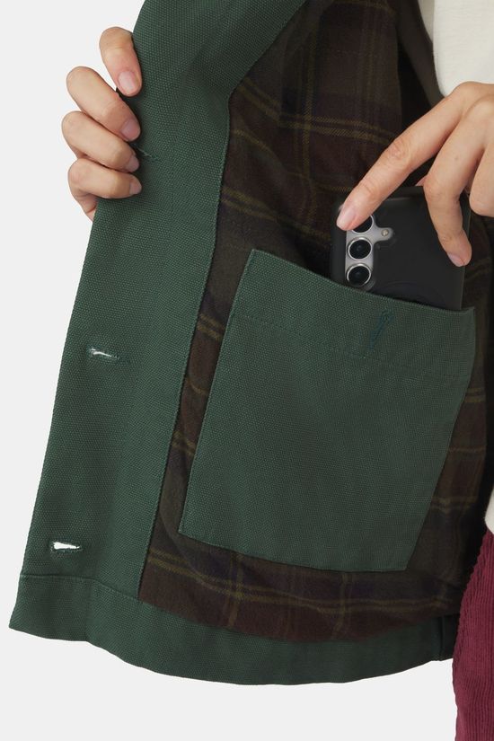 Ayacucho Veste Rowan Canvas Jacket W Jungle Green