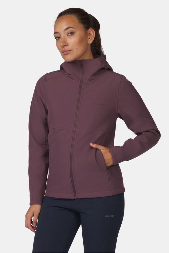 Ayacucho Veste Softshell Briery Softshell Jacket W Huckleberrry