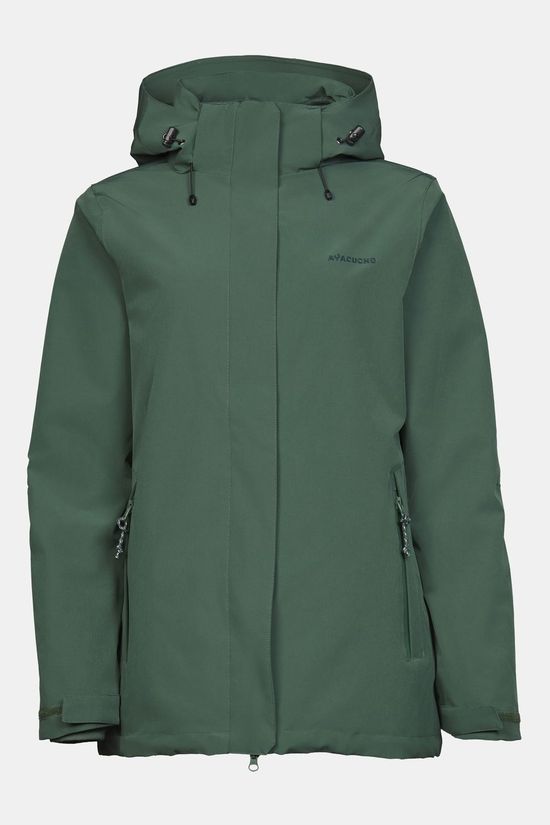 Ayacucho 3-In-1 Jas Adventure Jacket W Jungle Green/Jungle Green Melange