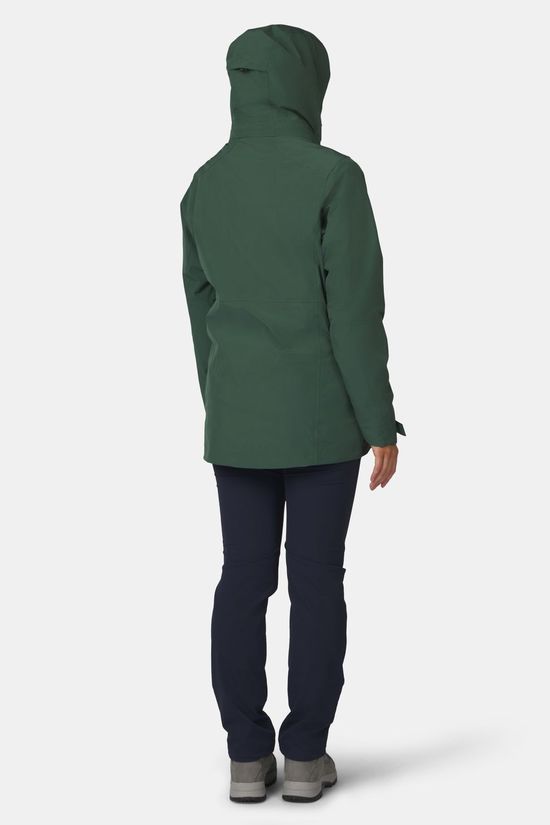Ayacucho 3-In-1 Jas Adventure Jacket W Jungle Green/Jungle Green Melange