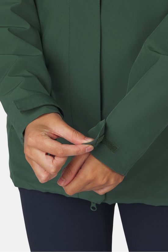 Ayacucho 3-In-1 Jas Adventure Jacket W Jungle Green/Jungle Green Melange