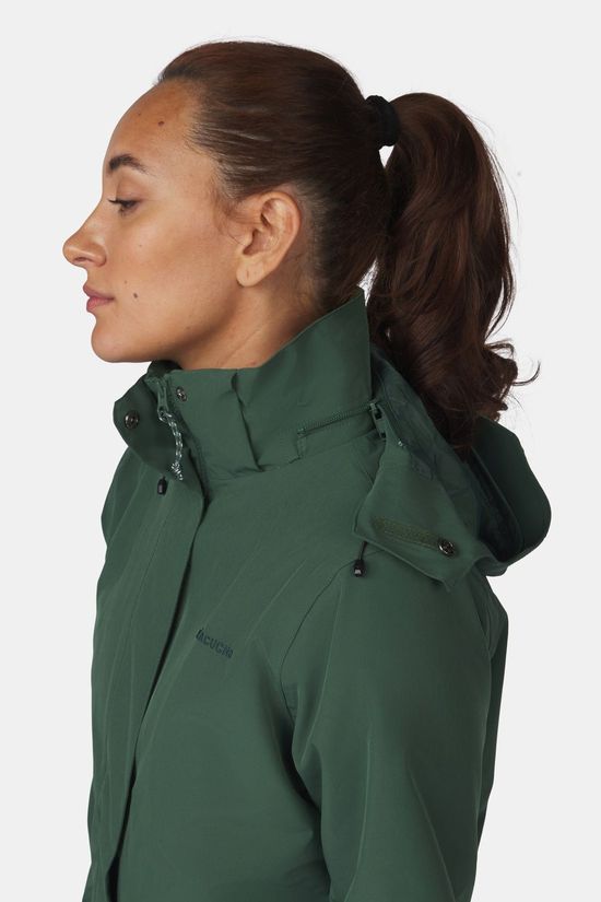 Ayacucho 3-In-1 Jas Adventure Jacket W Jungle Green/Jungle Green Melange