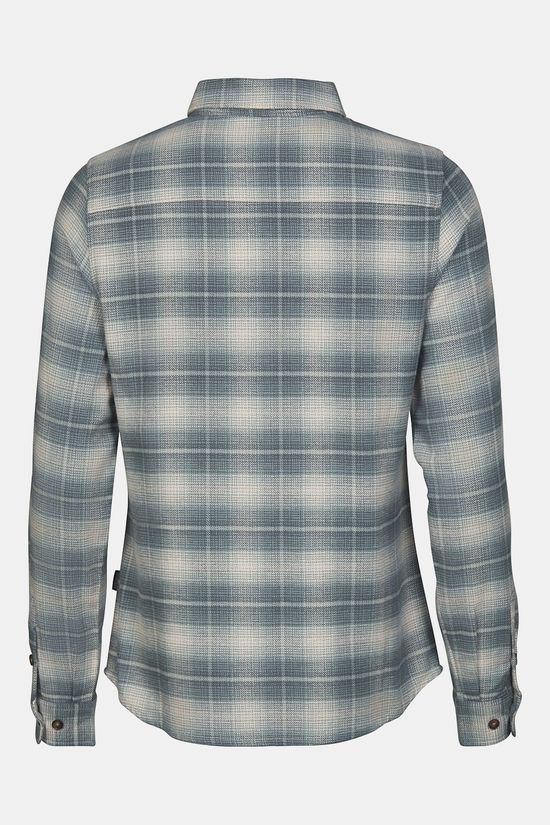 Ayacucho Hemd Aster Flannel Shirt W Ensign Blue Check