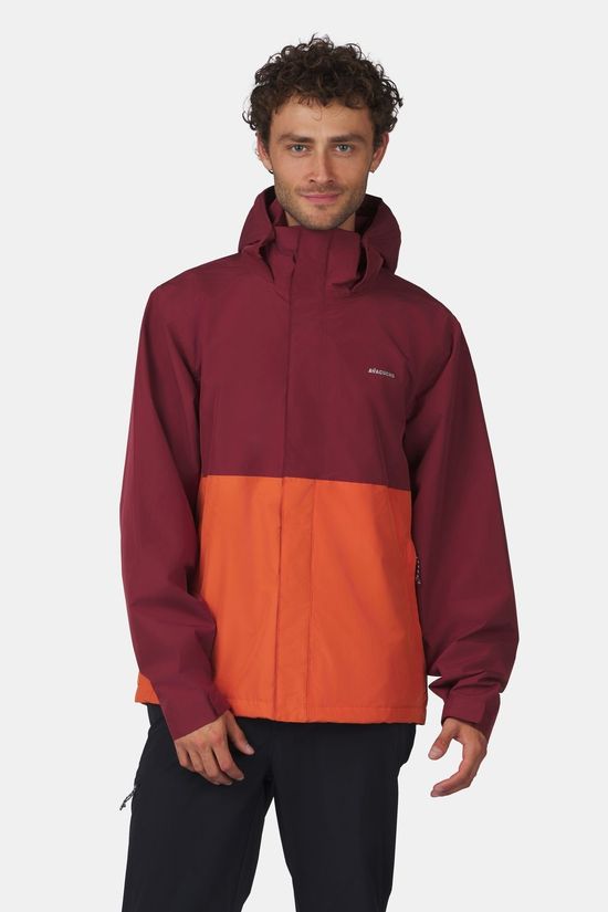 Ayacucho Veste Imperméable Adventure Jacket II M Oxblood/Orange Rust