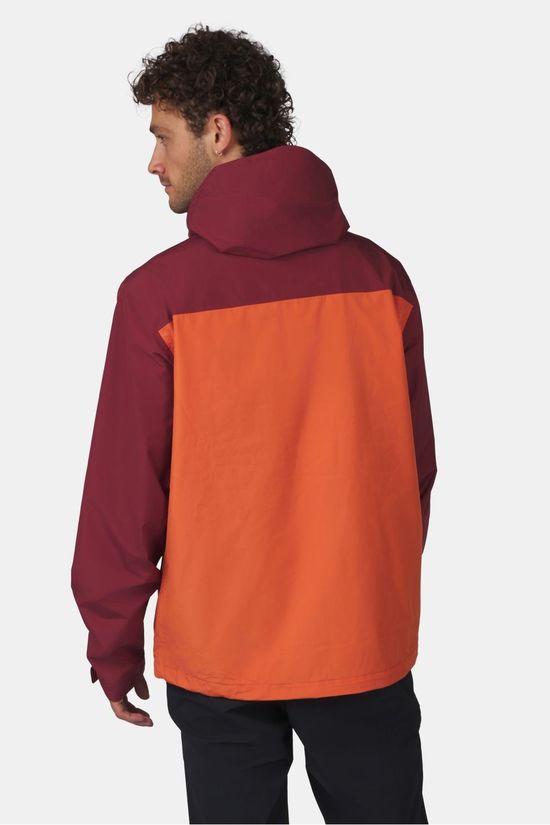 Ayacucho Veste Imperméable Adventure Jacket II M Oxblood/Orange Rust