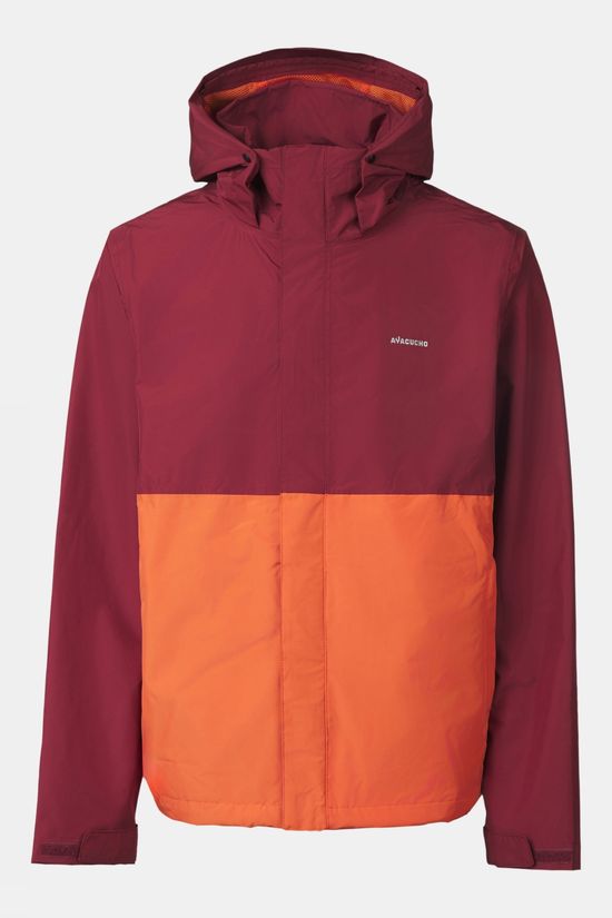 Ayacucho Veste Imperméable Adventure Jacket II M Oxblood/Orange Rust