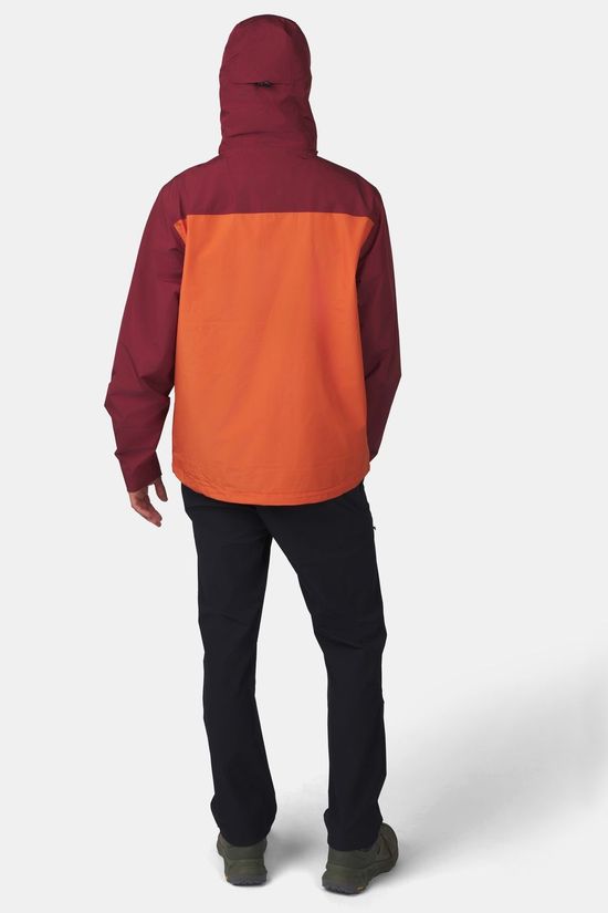 Ayacucho Veste Imperméable Adventure Jacket II M Oxblood/Orange Rust