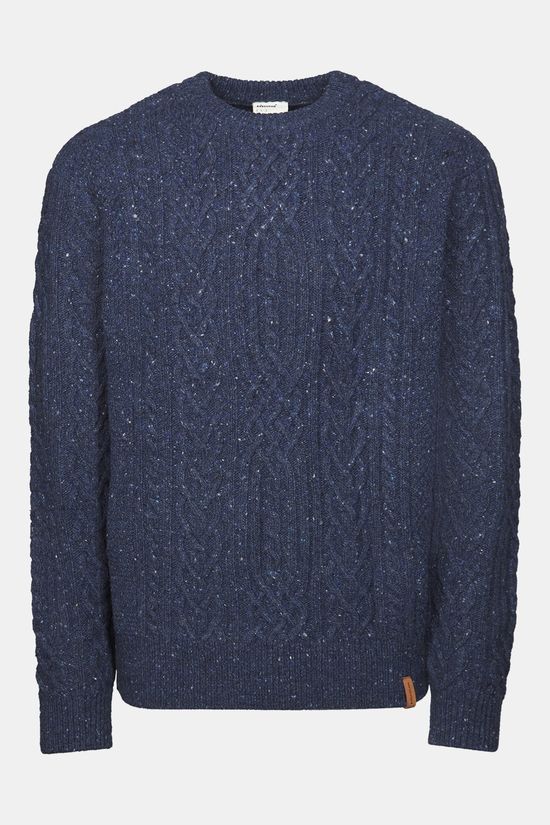 Ayacucho Pull Vagur Cable Jumper M Fishermen (Mid Blue)