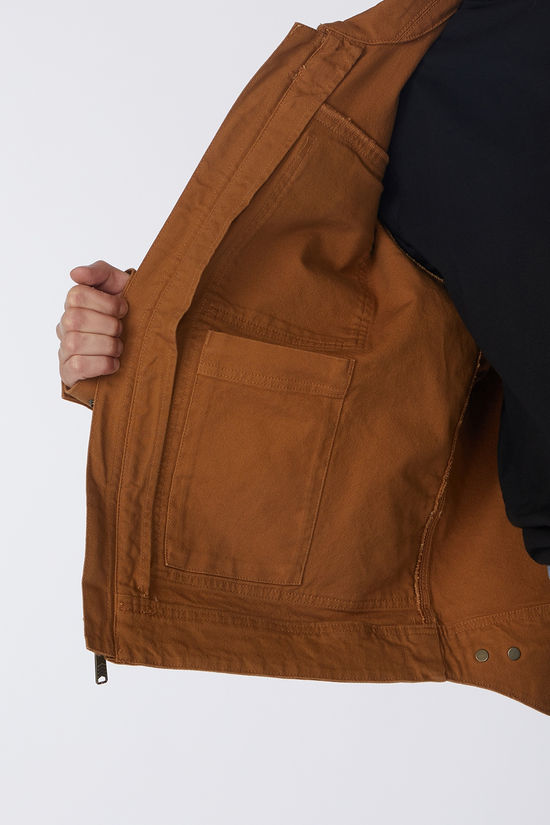 Carhartt Windstopper Rugged Flex™ Duck Berwick Jacket Carhartt Brown