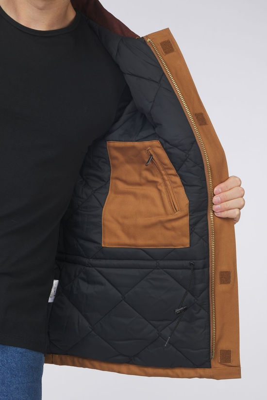 Carhartt Veste Firm Duck Traditional Coat Carhartt Brown