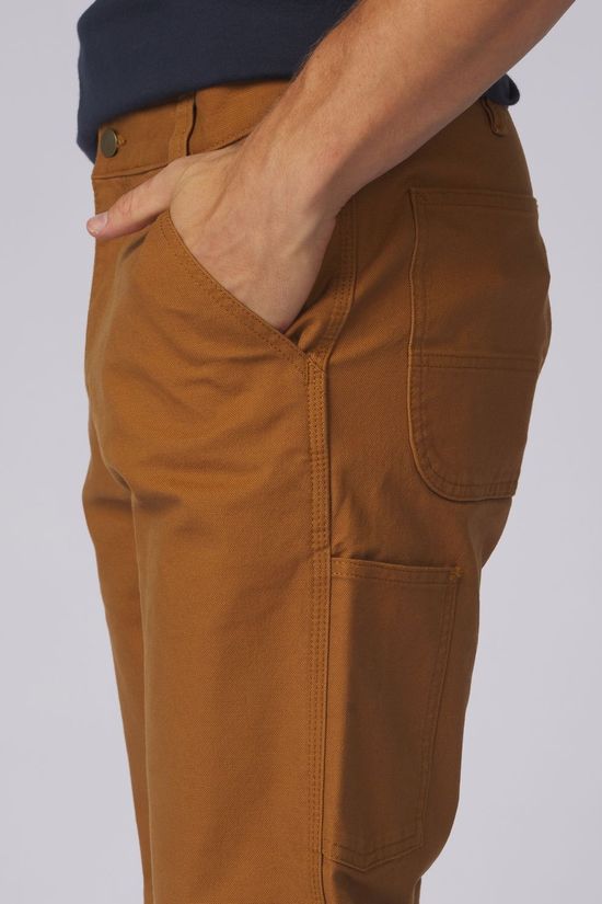 Carhartt Broek Loose Straight Rugged Flex™ Duck Dungaree Carhartt Brown