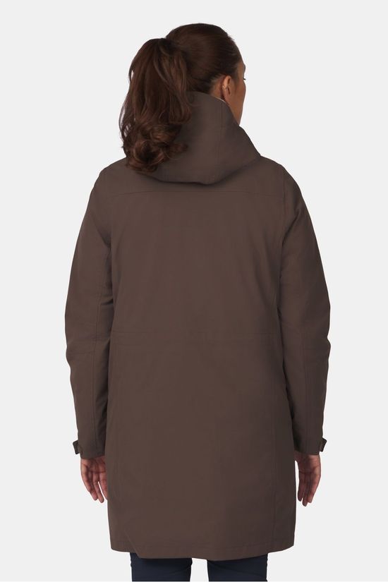 Ayacucho Veste 3 En 1 Willow 3 In 1 Parka W Chocolate Brown/Trenchcoat