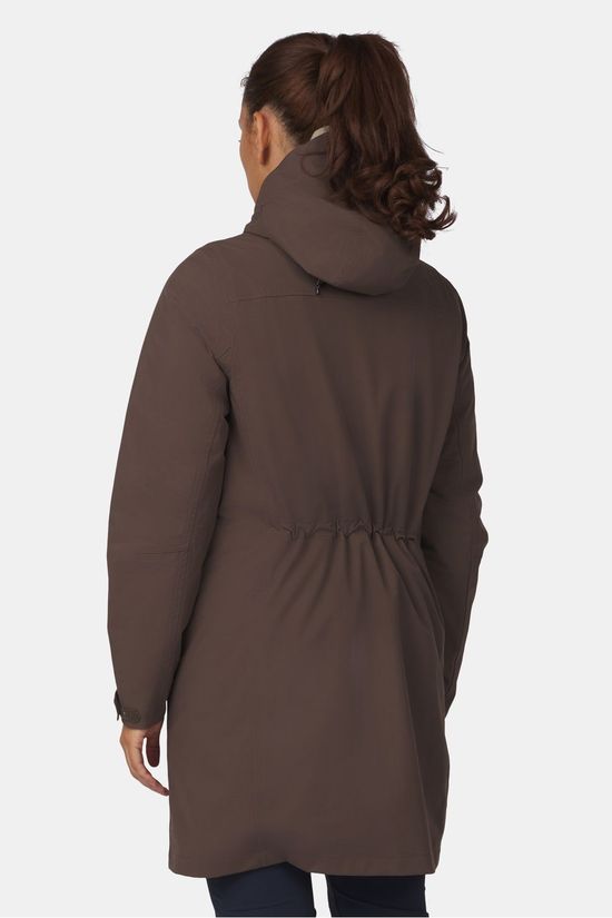 Ayacucho Veste 3 En 1 Willow 3 In 1 Parka W Chocolate Brown/Trenchcoat