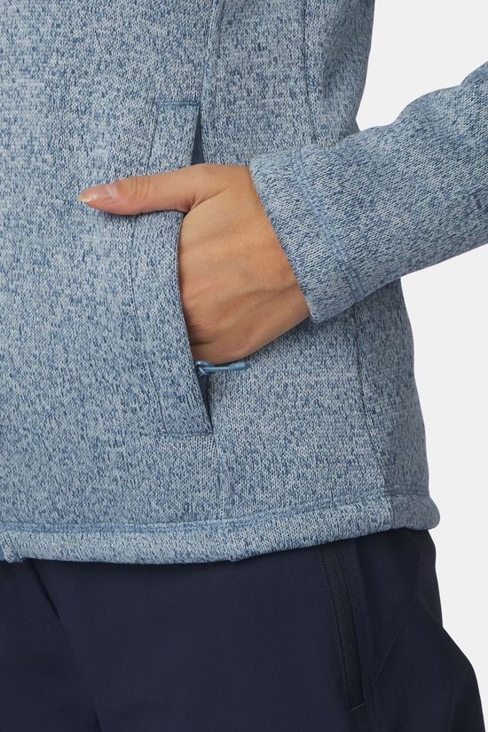 Ayacucho Fleece Grange Fleece Jacket W Captain Blue Melange