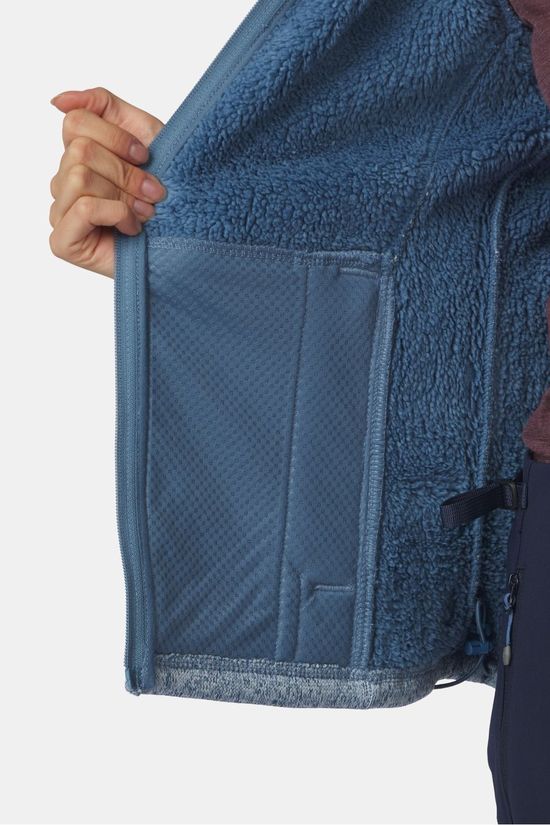 Ayacucho Fleece Grange Fleece Jacket W Captain Blue Melange