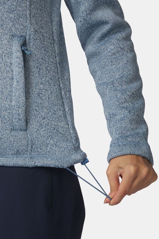 Ayacucho Fleece Grange Fleece Jacket W Captain Blue Melange
