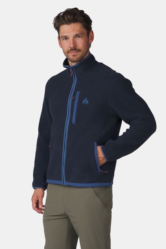 Ayacucho Polaire Lautaro Sherpa Jacket M Navy/Ensign Blue