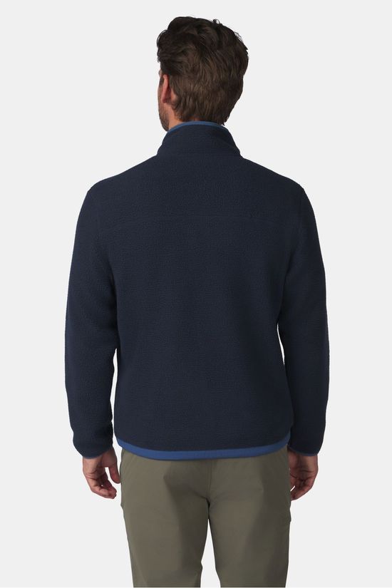 Ayacucho Polaire Lautaro Sherpa Jacket M Navy/Ensign Blue