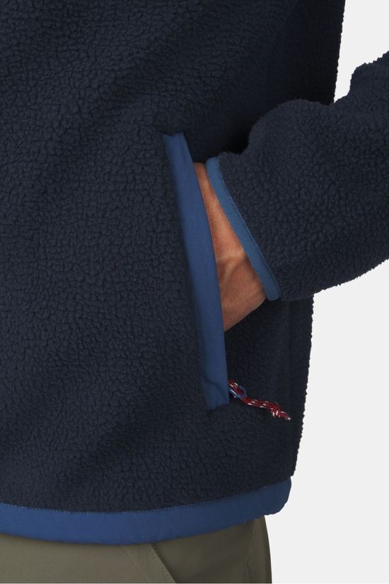 Ayacucho Polaire Lautaro Sherpa Jacket M Navy/Ensign Blue