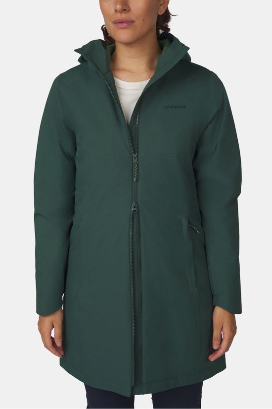 Ayacucho Veste Imperméable Skylar Insulated Parka W Jungle Green