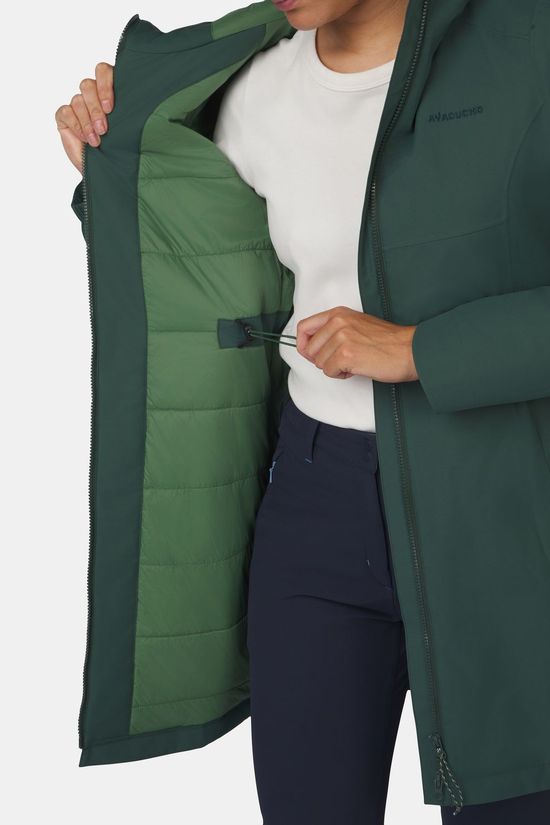 Ayacucho Veste Imperméable Skylar Insulated Parka W Jungle Green