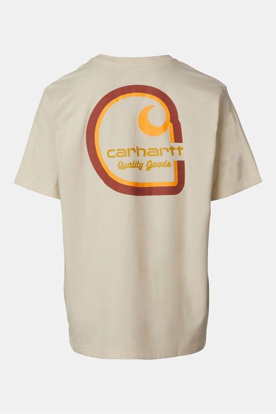 Carhartt T-Shirt Irvine Relaxed Multi Color C T-Shirt Oat Milk
