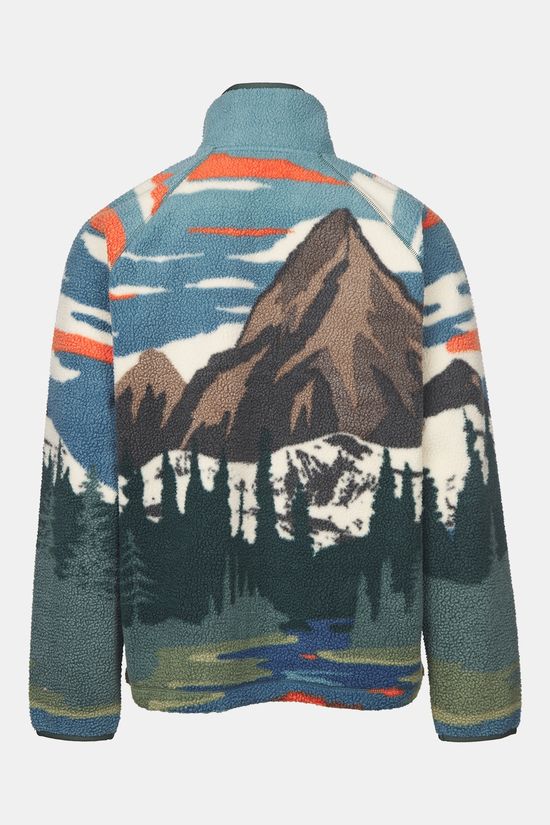 Ayacucho Polaire Stonecrop Fleece Fz M Orange Rust Pattern