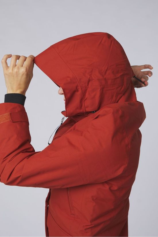 Didriksons 1913 Veste Felia Wns Parka Rust